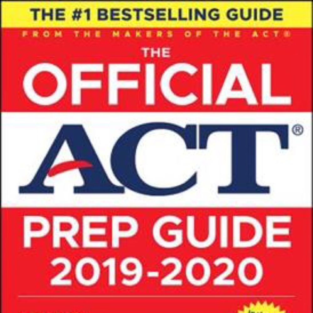 The Official ACT Prep Guide 2019-2020;